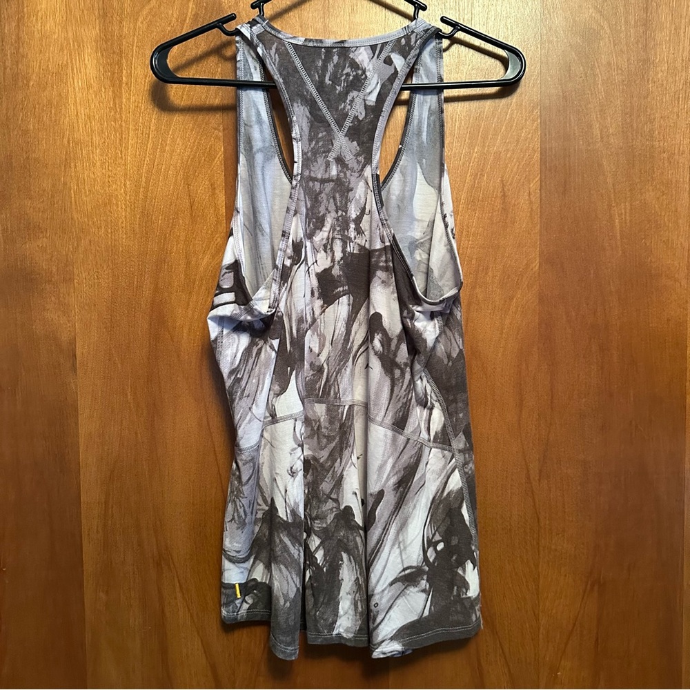 Lucy Tank Top Racerback Smoke Large - Picture 3 of 4